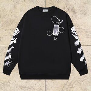 Off-White Men's Sweatshirt Black